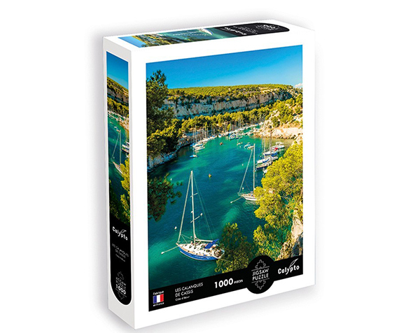 Puzzle 1000 pc PAYSAGE - Les Calanques de Cassis - Côte d'Azur de Calypto