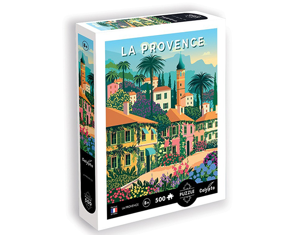 Puzzle 500 pc La Provence de Calypto