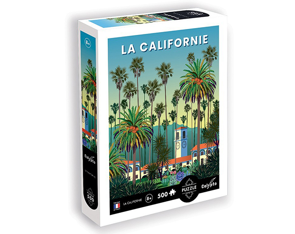 Puzzle 500 pc La Californie de Calypto