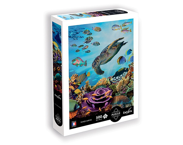 Puzzle 500 pc XL Fonds Marins de Calypto