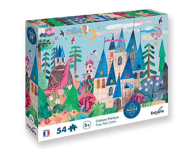 Puzzle 54 pc Château Féérique de Calypto