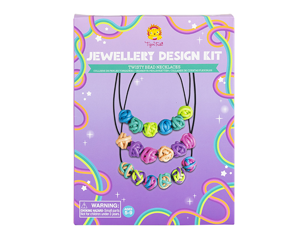 Jewellery Design Kit Twisty Beads Necklaces de TigerTribe 