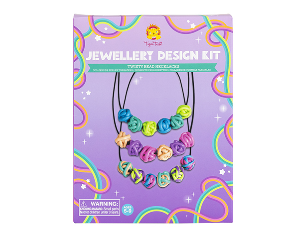 Jewellery Design Kit Twisty Beads Necklaces de Tigertribe Manualidades