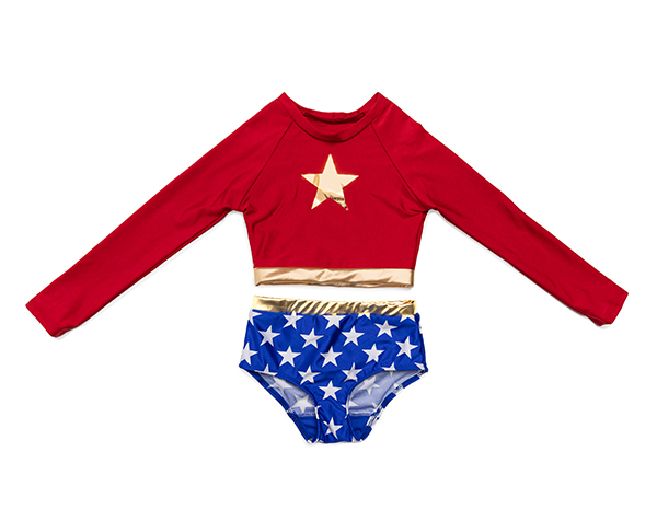Wonder Girl Swimsuit 2 Pc 5-6 de GP Baño