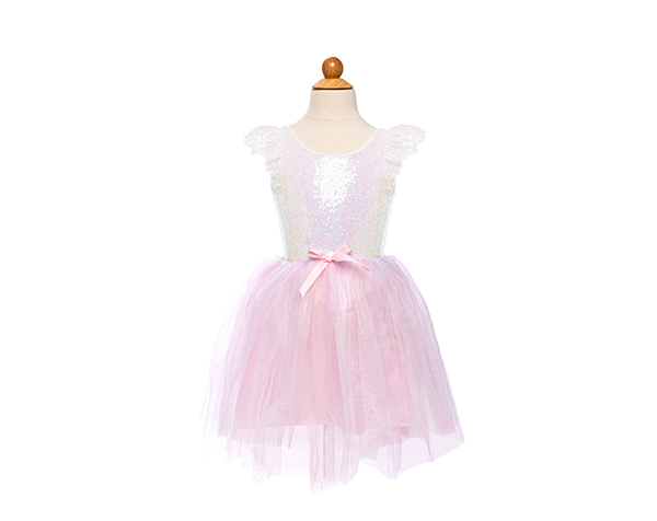 Dreamy Unicorn Dress Iridescent Pink 7-8 de GP Disfraces
