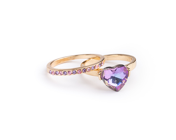 Boutique Chic Precious Purple Ring de GP Boutique Jowelry