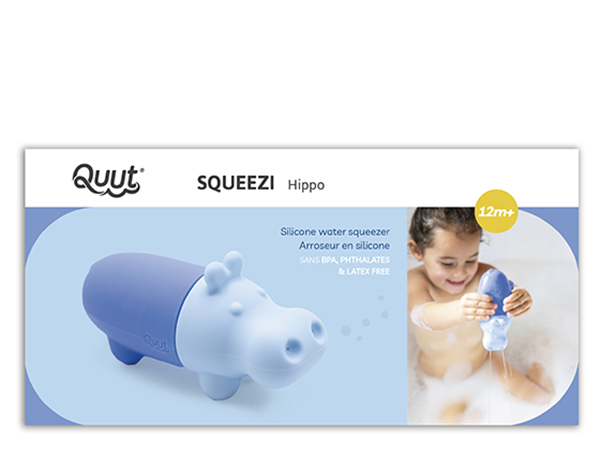 Squeezi Hippo de Quut Beach Toys