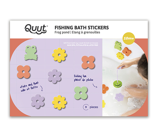 Fisherman's game - Frog pond de Quut Bath Toys