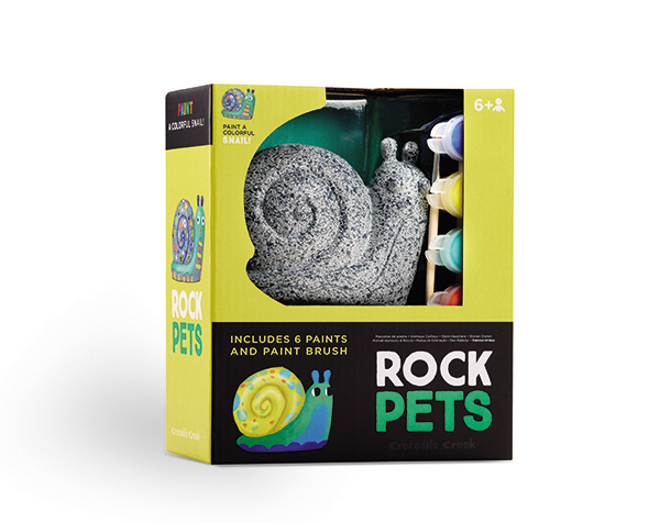 Rock Pets Snail de CrocodileCreek