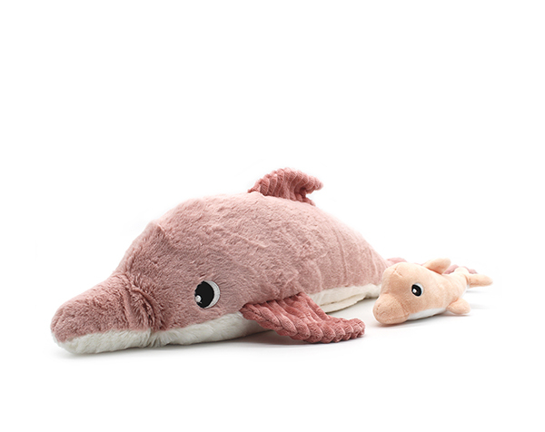 Tofou The Dolphin Mum&Baby Pink de Les Pitipotos