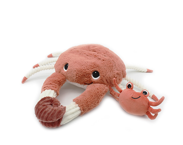 Cassecou The Crab Mum&Baby Terracotta de Les Pitipotos