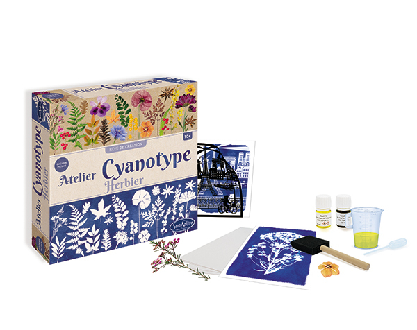 Atelier Cyanotype Herbier de Sentosphere Kits Creativos