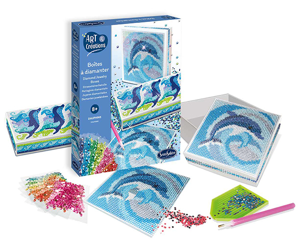 Boites a Diamanter Dauphins de Sentosphere Kits Creativos