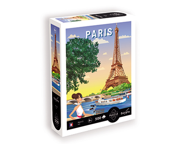 Puzzle 500 pc Paris de Calypto