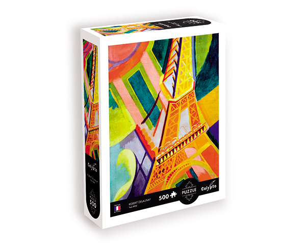 Puzzle 500 pc Tour Eiffel - Robert Delaunay de Calypto