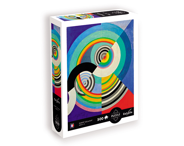 Puzzle 500 pc Rythme nº3 - Robert Delaunay de Calypto