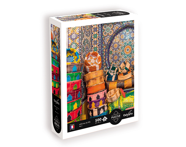 Puzzle 500 pc XL Médina de Fès - Maroc de Calypto