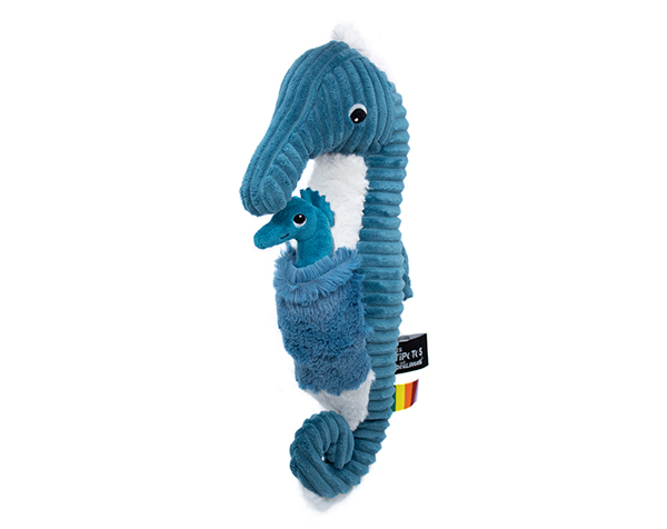 Papadou The Seahorse Dad & Baby Blue de Les Pitipotos