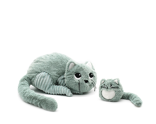 Miaou The Cat Mum&Baby Mint de Les Pitipotos