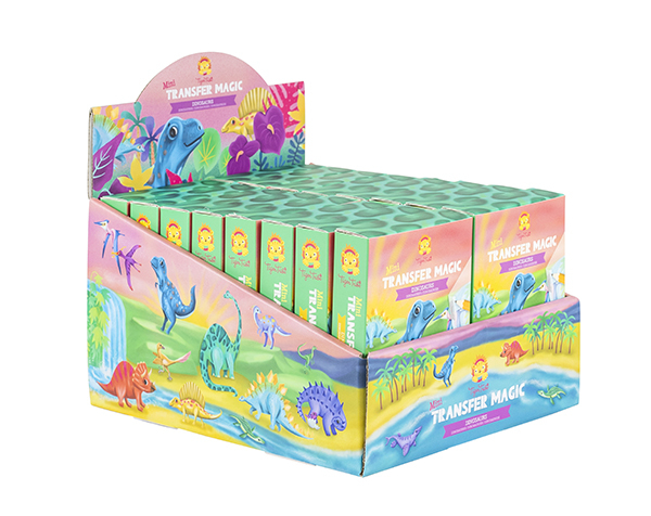 Mini Transfer Magic Dinosaurs (set 16 pc) de TigerTribe 