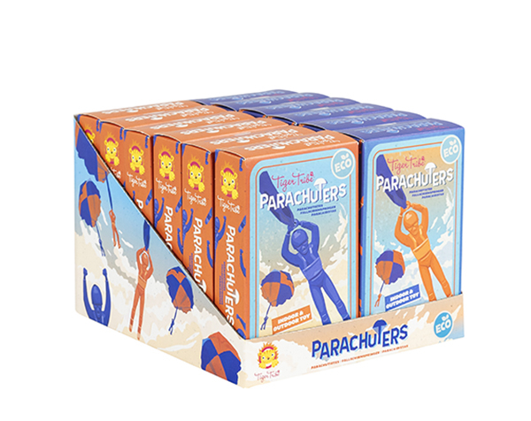Parachuters (set 12 pc) de Tigertribe Juguetes