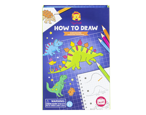 How to Draw Dinosaurs de Tigertribe Manualidades