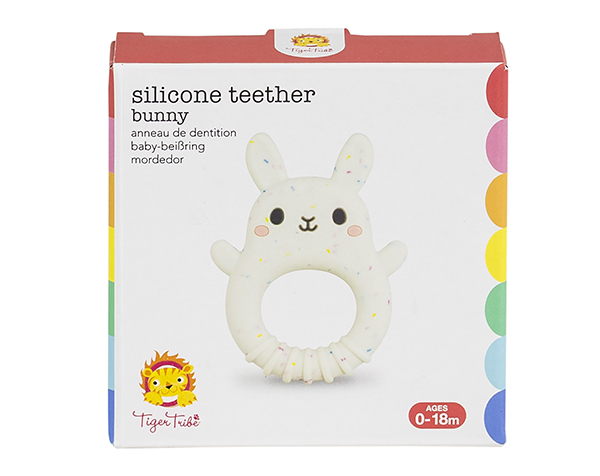 Silicone Rattle Bunny de TigerTribe 