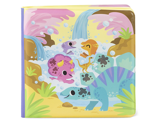 Bath Book Messy Dinosaurs de Tigertribe Juegos de Baño