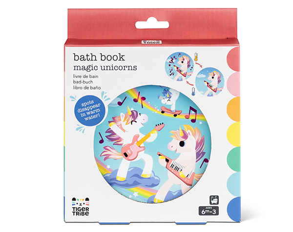 Bath Book Magic Unicorns de Tigertribe Juegos de Baño