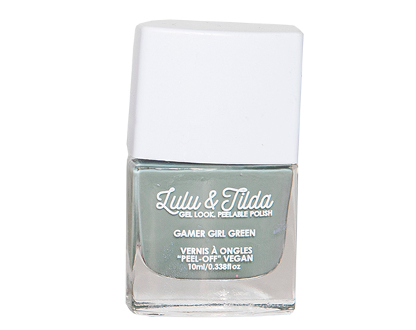 Peelable Nail Polish - Gamer Girl Green 10ml unboxed de GP Cosmetics