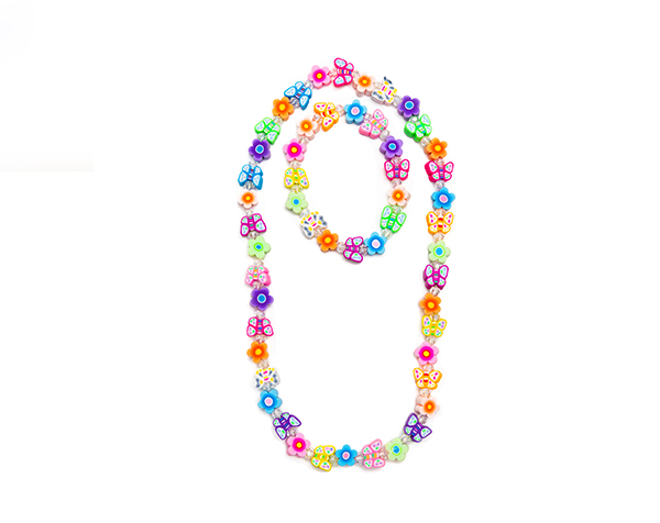 Flutter Flowers Necklace & Bracelet Set 2pc de GP Classic Jowelry