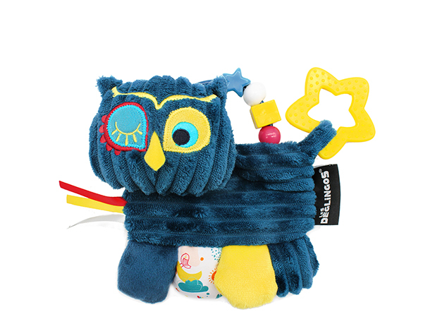 Astros The Owl Activity Rattle  de Les Déglingos