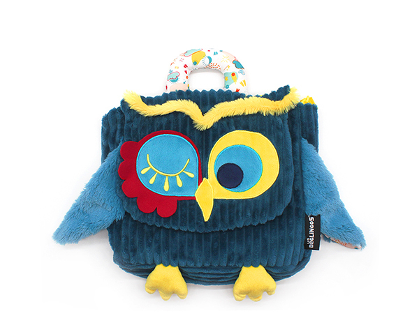 Astros The Owl Corduroy Backpack  de Les Déglingos