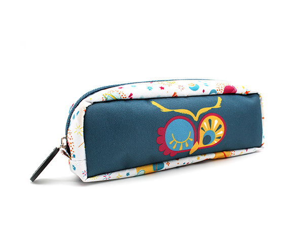 Astros The Owl Animal Face Pencil Case 1 Zip de Les Déglingos