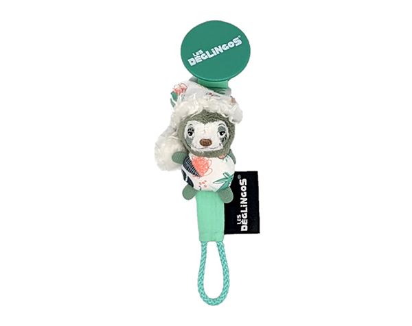 Chillos The Sloth Pacifier Clip de Les Déglingos