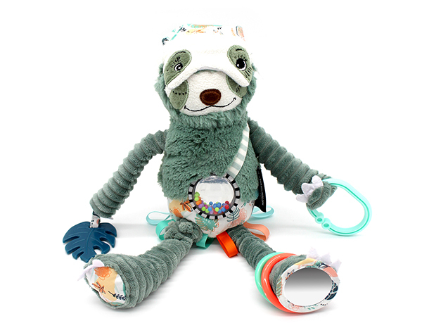 Chillos The Sloth On the Go Activity Plush de Les Déglingos