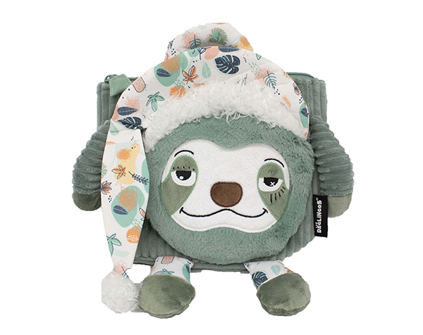Chillos The Sloth Corduroy Backpack de Les Déglingos