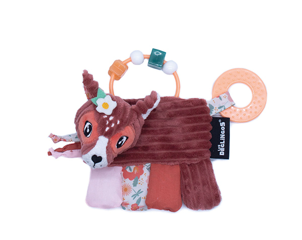 Melimelos The Deer Activity Rattle  de Les Déglingos