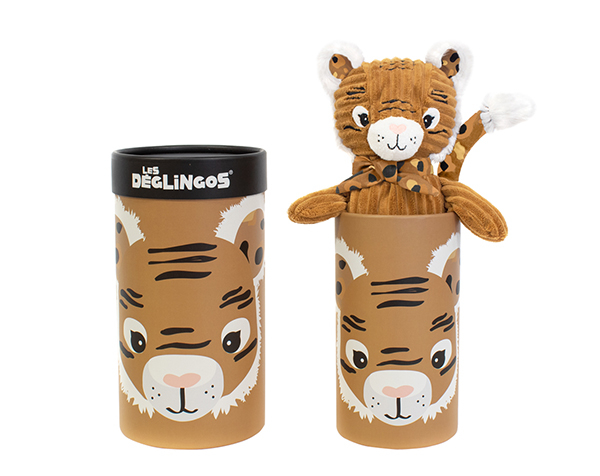 Speculos The Tiger Plush Big Simply in a Box de Les Déglingos