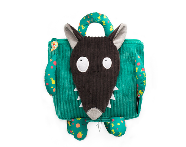 Loup X Corduroy Backpack  de Les Déglingos