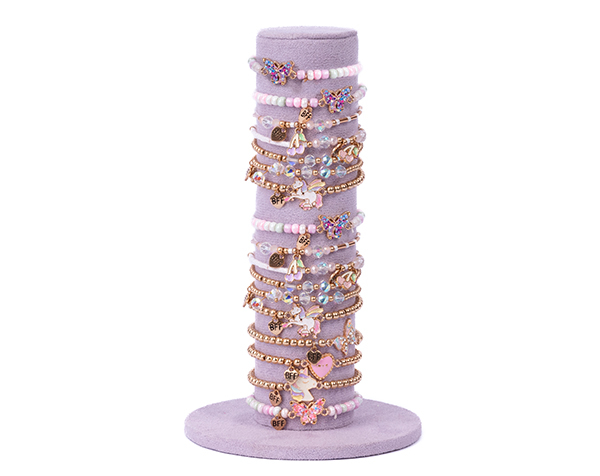 Bestie Bracelet with Velvet Display, 24pcs, Assorted de GP Classic Jowelry