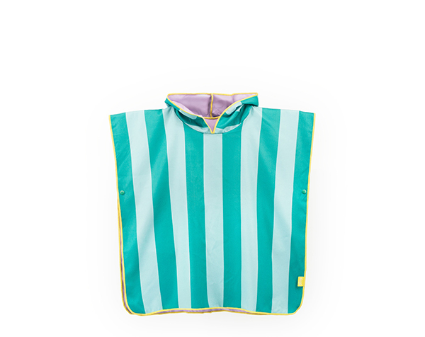 Poncho Microfibre Lagoon 60 x 60 cm de Quut Play Towels