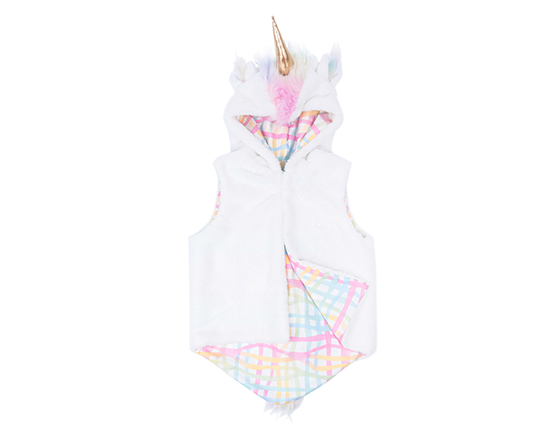 The All Day Everday Unicorn Vest, Size 5-6 de GP Capas y Tutús