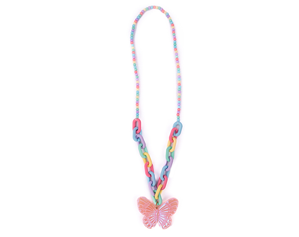 Kaleidoscope Butterfly Necklace de GP Classic Jowelry