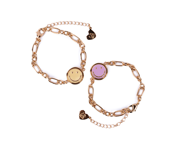Boutique Chic All Smiles Spinner Bracelet de GP Boutique Jowelry
