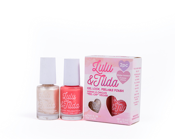 Love Is In The Pair - Set of 2 Nail Polish - Peelable - 2x 6ml - boxed de GP Cosmetics