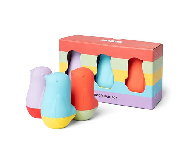 Birds Bath Toys de Little L Silicone Toys
