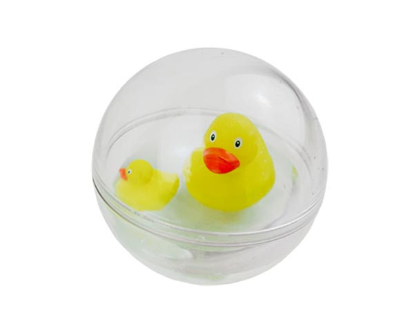 Bola de agua patitos Glow in the dark 11 cm. de Bass & Bass
