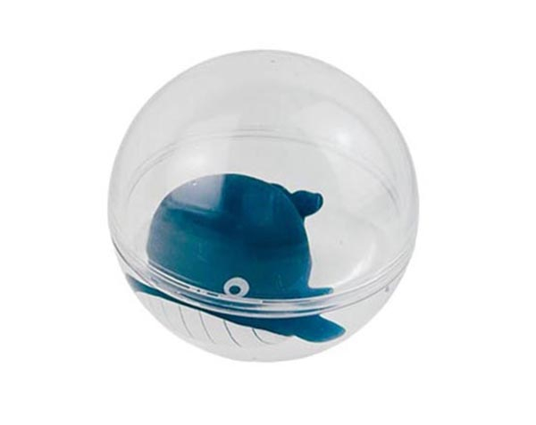 Bola de agua ballena Glow in the dark 11 cm. de Bass & Bass