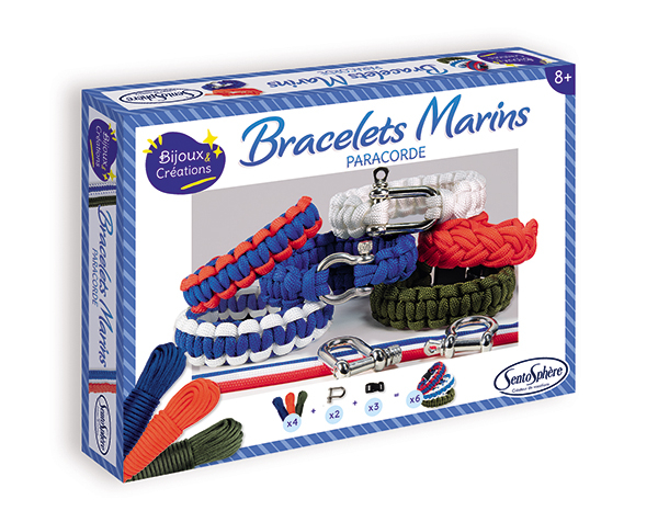 Bracelets Marins Paracorde de Sentosphere Kits Creativos
